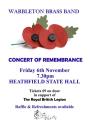 Warbleton Brass Band Remembrance Concert